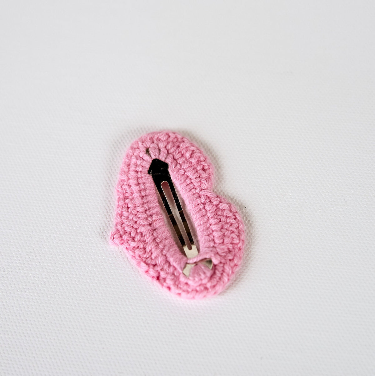 Valentines Day Gift Valentines Day Hair Clip Heart Hair Clip Heart Shaped Hair Snap Heart Hair Barrette Heart Hair Clip Crochet Hair Clip