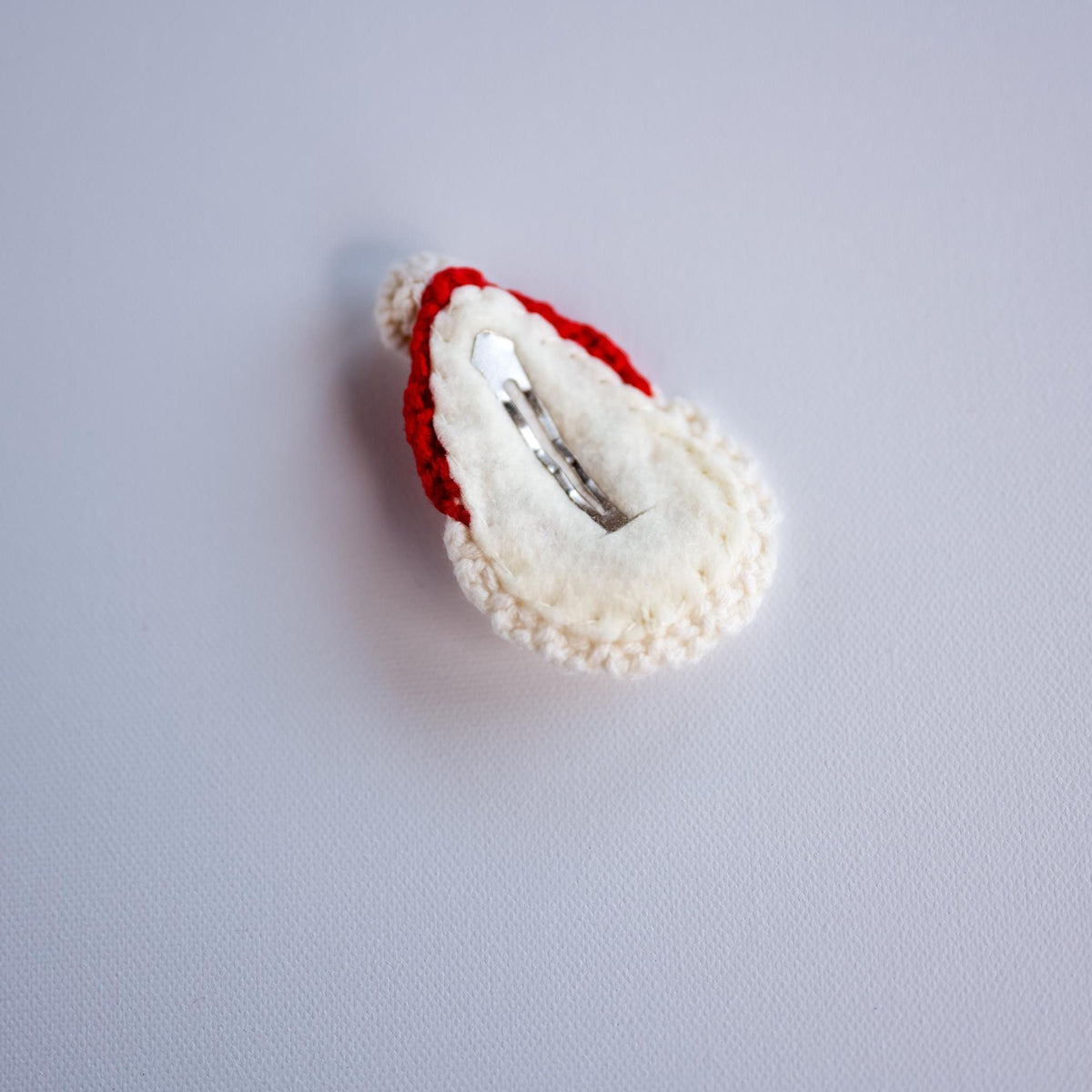 Santa Hair Clip Christmas Hair Clip Santa Hair Snap Christmas Hair Barrette Santa Hair Snap Christmas Themed Hair Clip Kid Stocking Stuffer