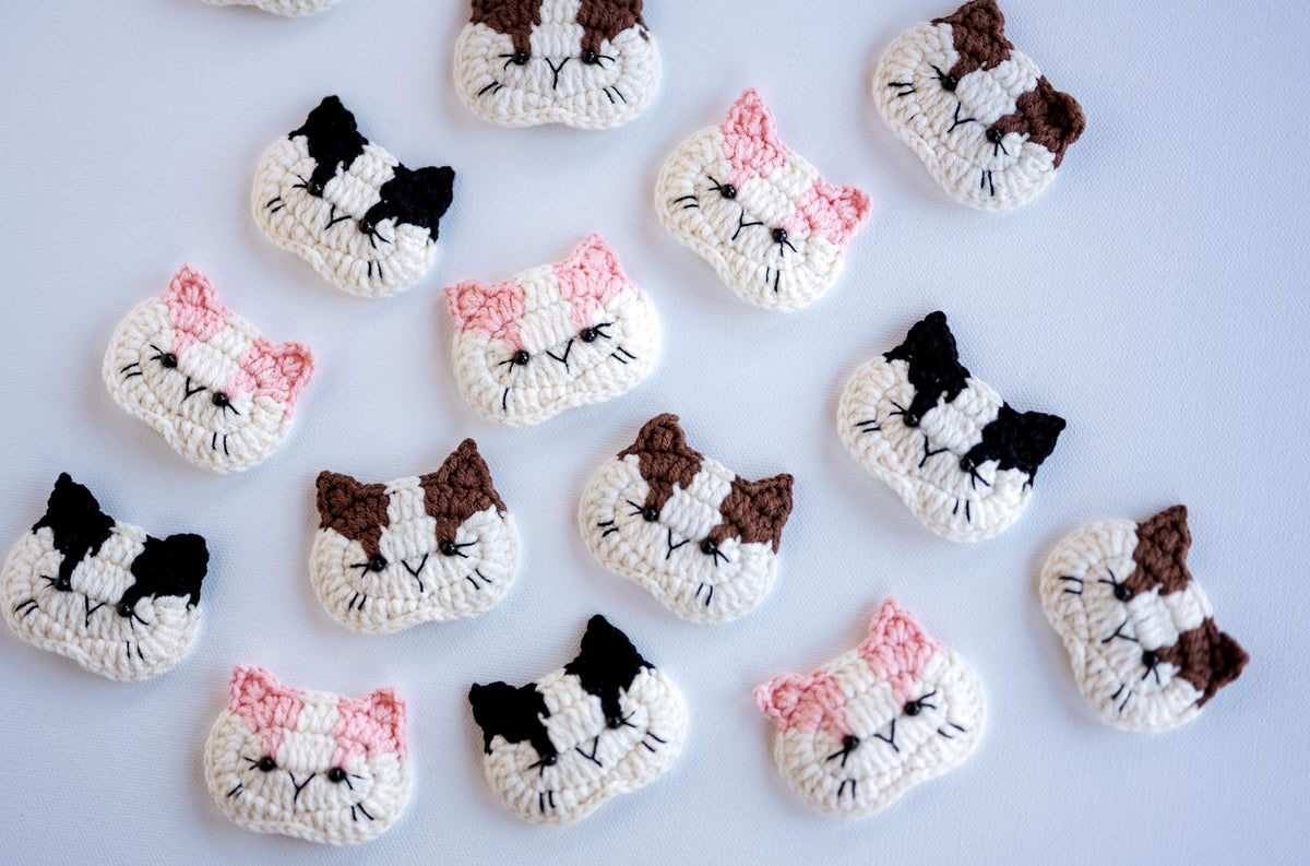 Cat Hair Clip Cat Hair Snap Kitty Hair Clip Animal Hair Clip Kitty Hair Barrettes Chinese Cat Hair Clip Crochet Hair Clip Cute Toddler Gift