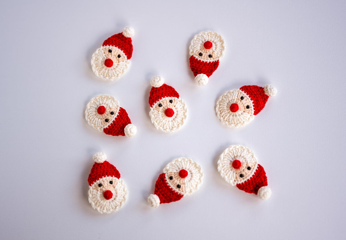 Santa Hair Clip Christmas Hair Clip Santa Hair Snap Christmas Hair Barrette Santa Hair Snap Christmas Themed Hair Clip Kid Stocking Stuffer