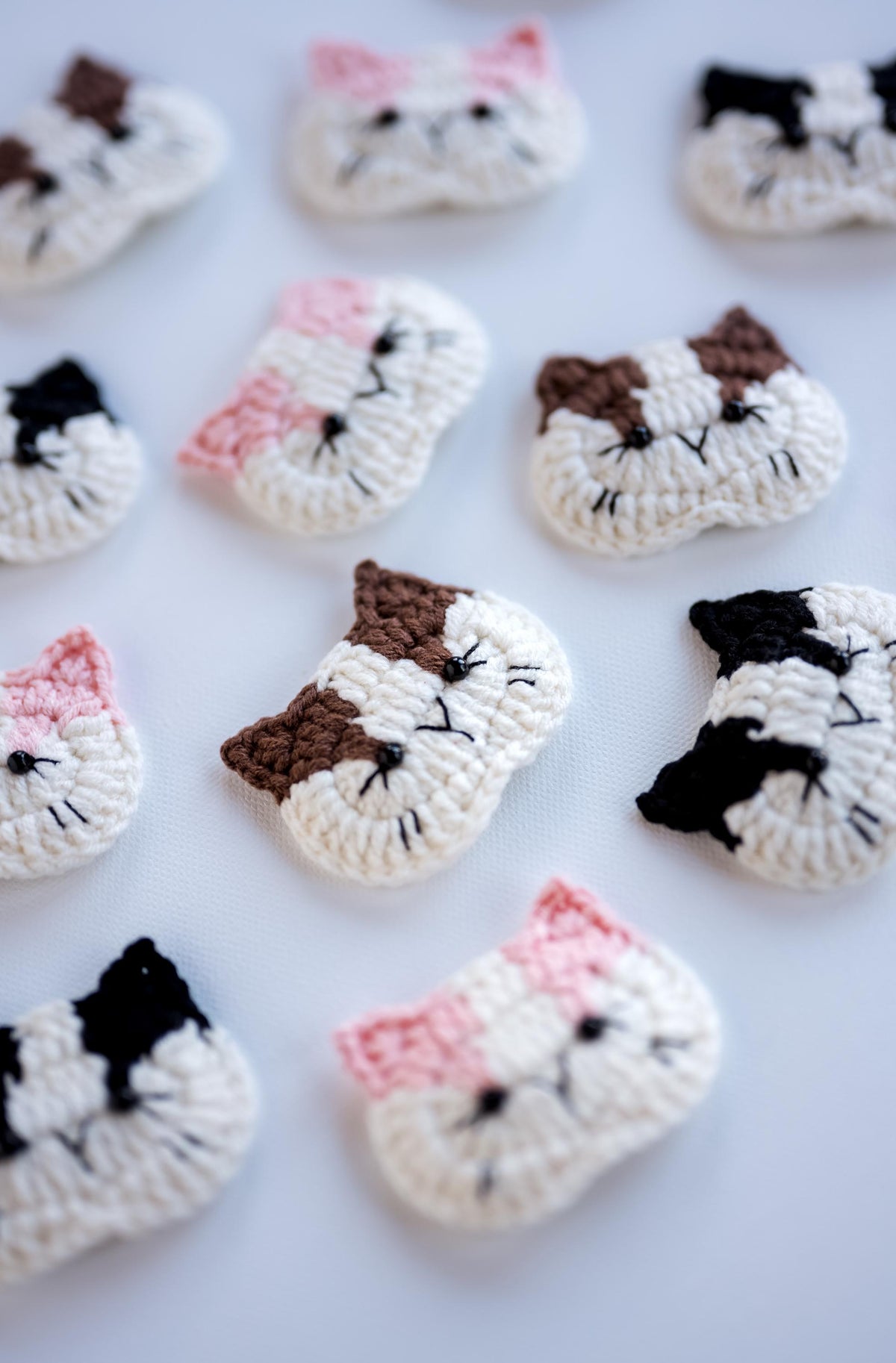 Cat Hair Clip Cat Hair Snap Kitty Hair Clip Animal Hair Clip Kitty Hair Barrettes Chinese Cat Hair Clip Crochet Hair Clip Cute Toddler Gift