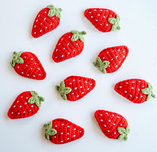 Strawberry Hair Clips - Hemsin Atelier