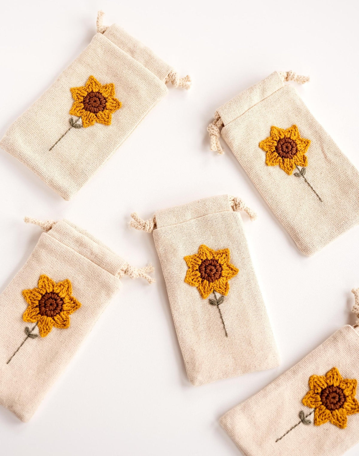 Sunflower Eyeglass Case - Hemsin Atelier