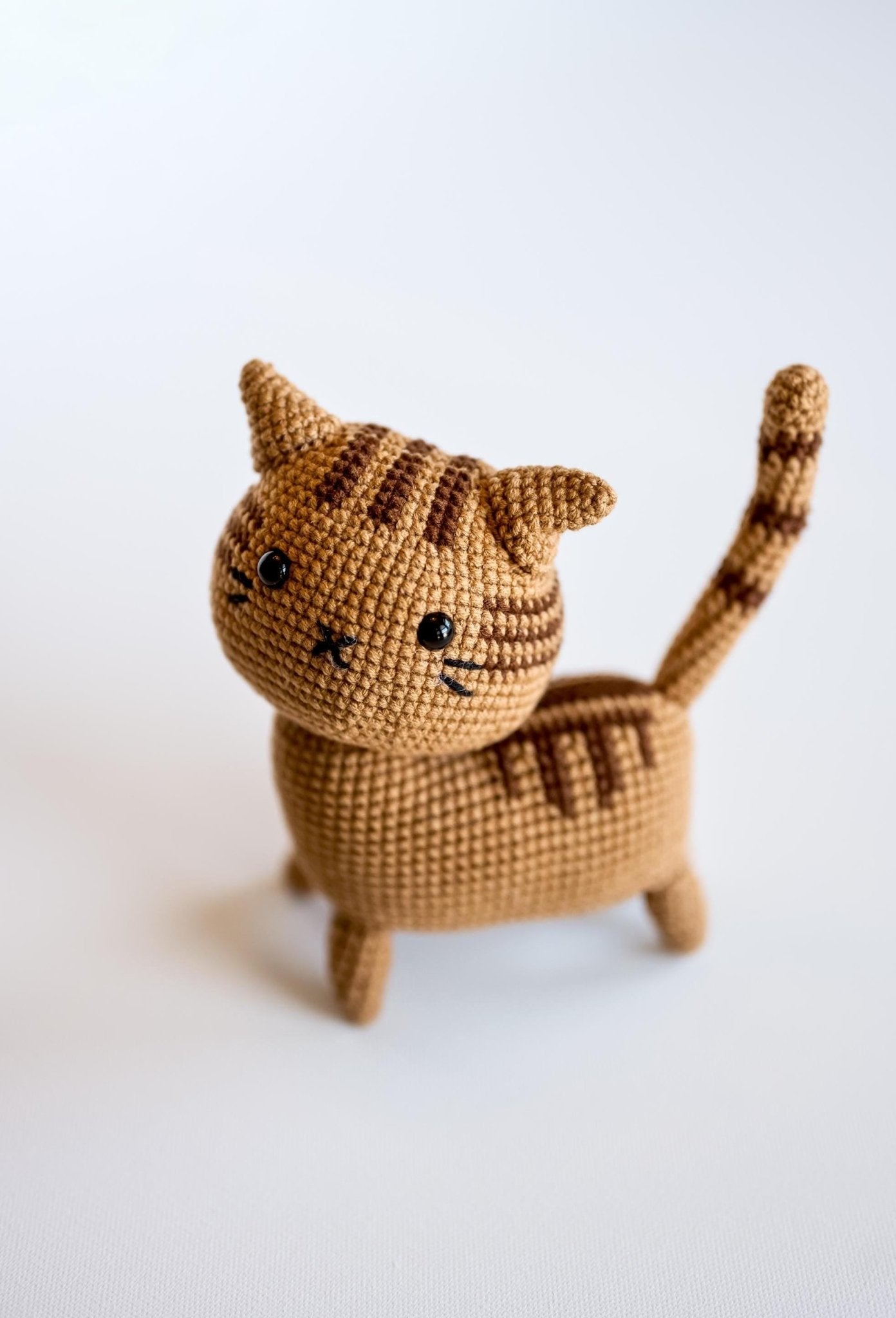 Toy Toddler Toy Gift Cat Toy Stuffed Cat Toy Crochet Toy Animal Toy Cute Plush Cat Kawai Toy Montessori Toy Amigurumi Toy Sensory Toy Gift - Hemsin Atelier