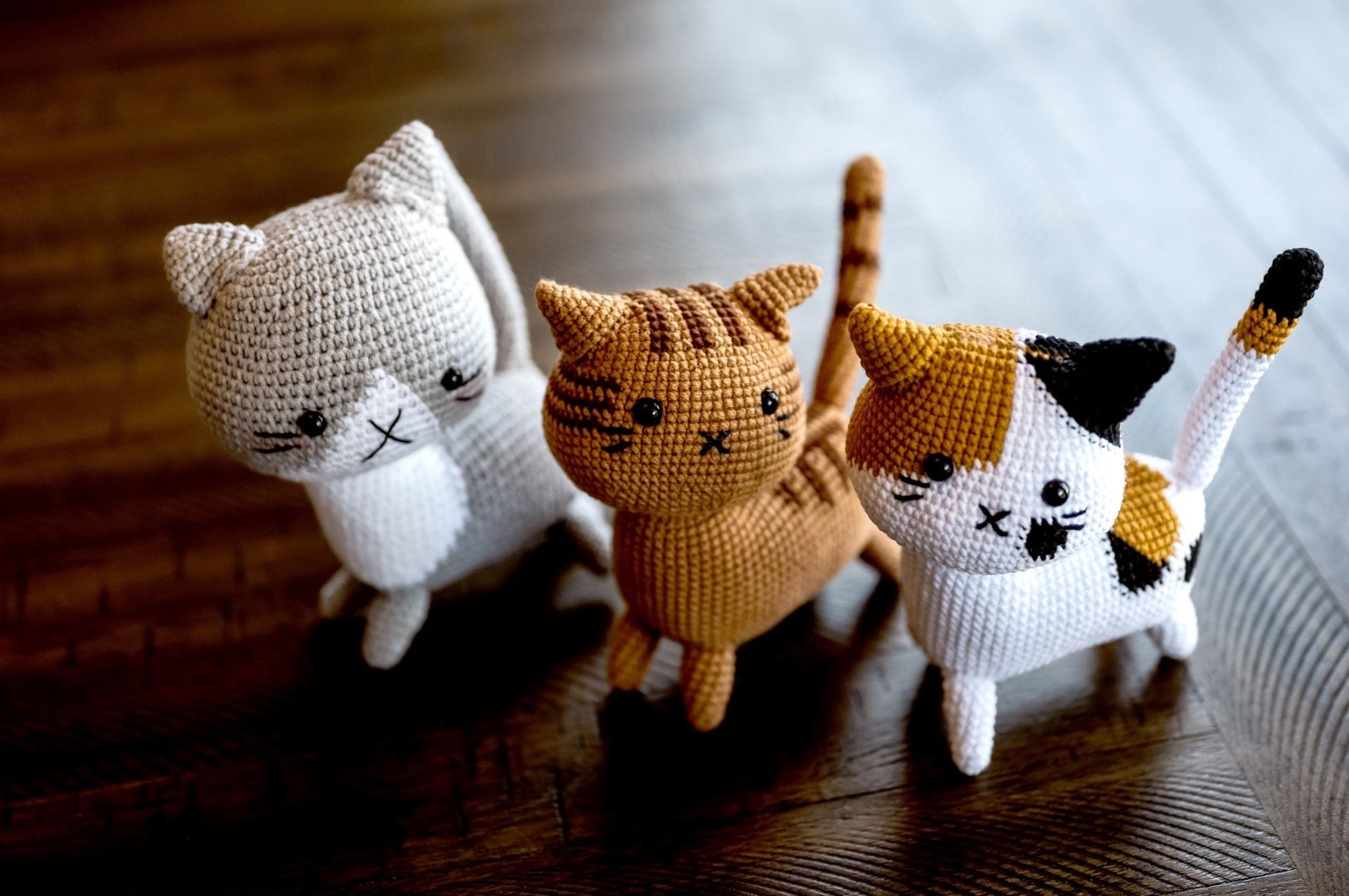 Toy Toddler Toy Gift Cat Toy Stuffed Cat Toy Crochet Toy Animal Toy Cute Plush Cat Kawai Toy Montessori Toy Amigurumi Toy Sensory Toy Gift - Hemsin Atelier