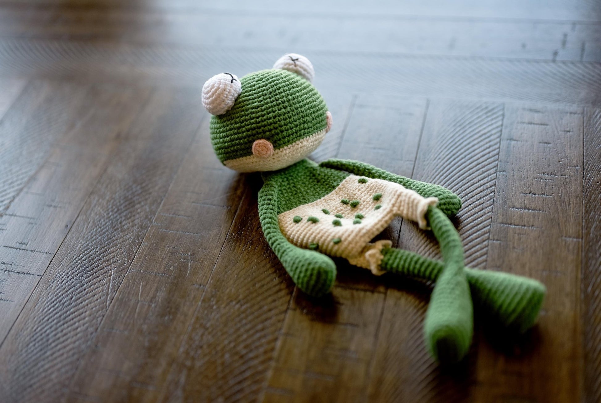 Toy Toddler Toy Gift Frog Toy Stuffed Frog Toy Crochet Toy Animal Toy Cute Plush Frog Kawai Montessori Toy Amigurumi Toy Sensory Toy Gift - Hemsin Atelier