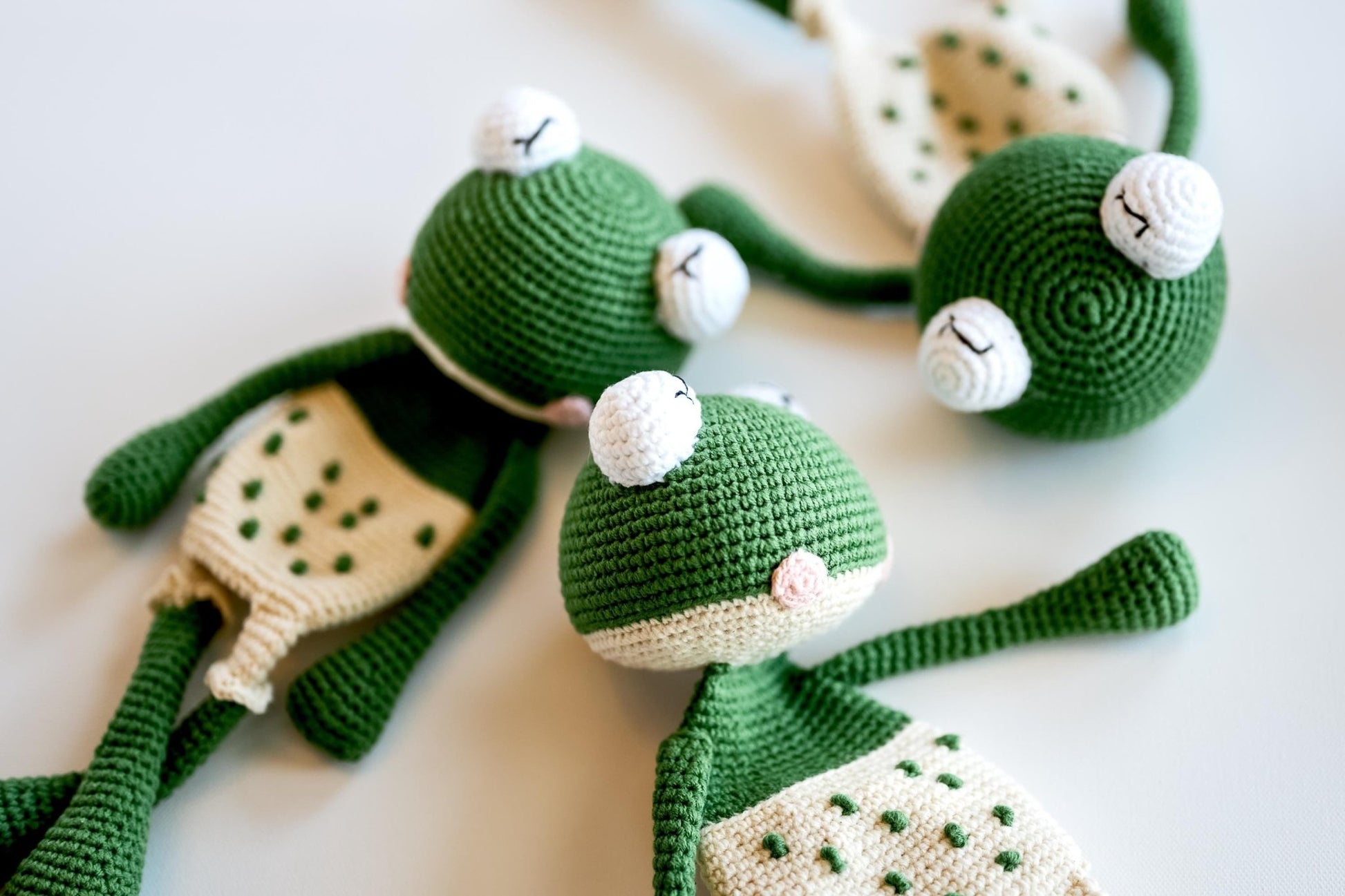 Toy Toddler Toy Gift Frog Toy Stuffed Frog Toy Crochet Toy Animal Toy Cute Plush Frog Kawai Montessori Toy Amigurumi Toy Sensory Toy Gift - Hemsin Atelier