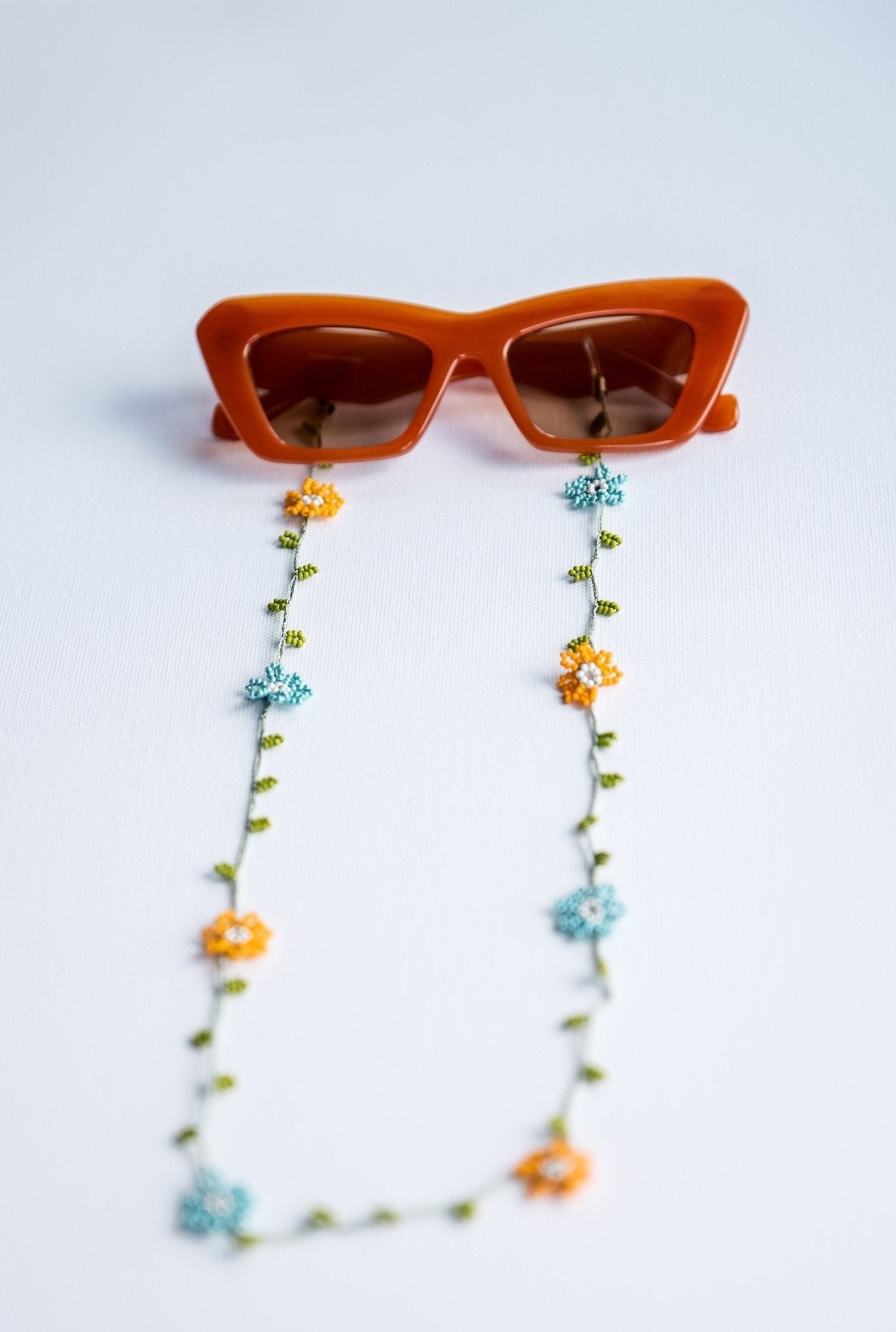 Beaded Eyeglass Chain - Hemsin Atelier