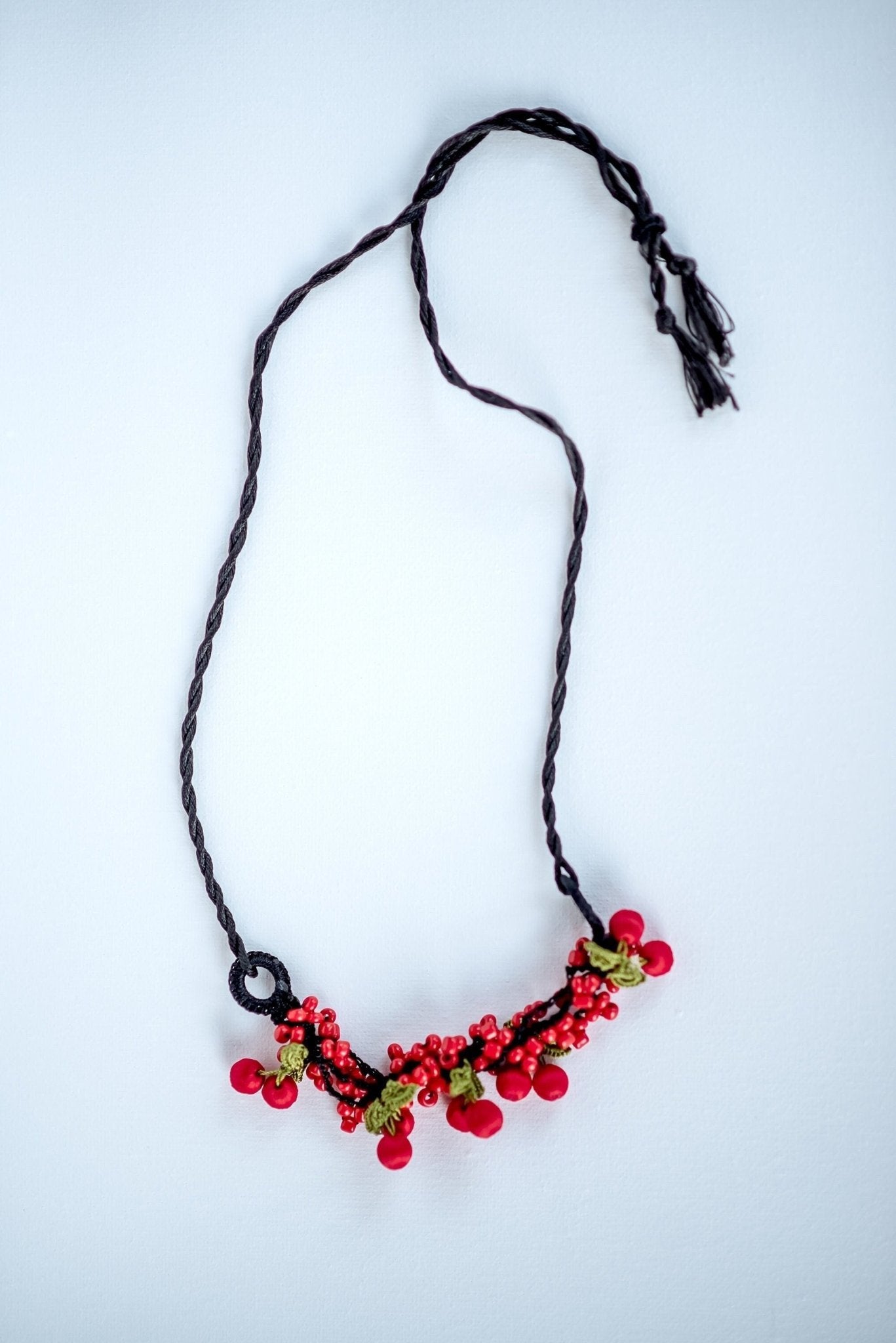 Cherry Pinup Necklace - Hemsin Atelier
