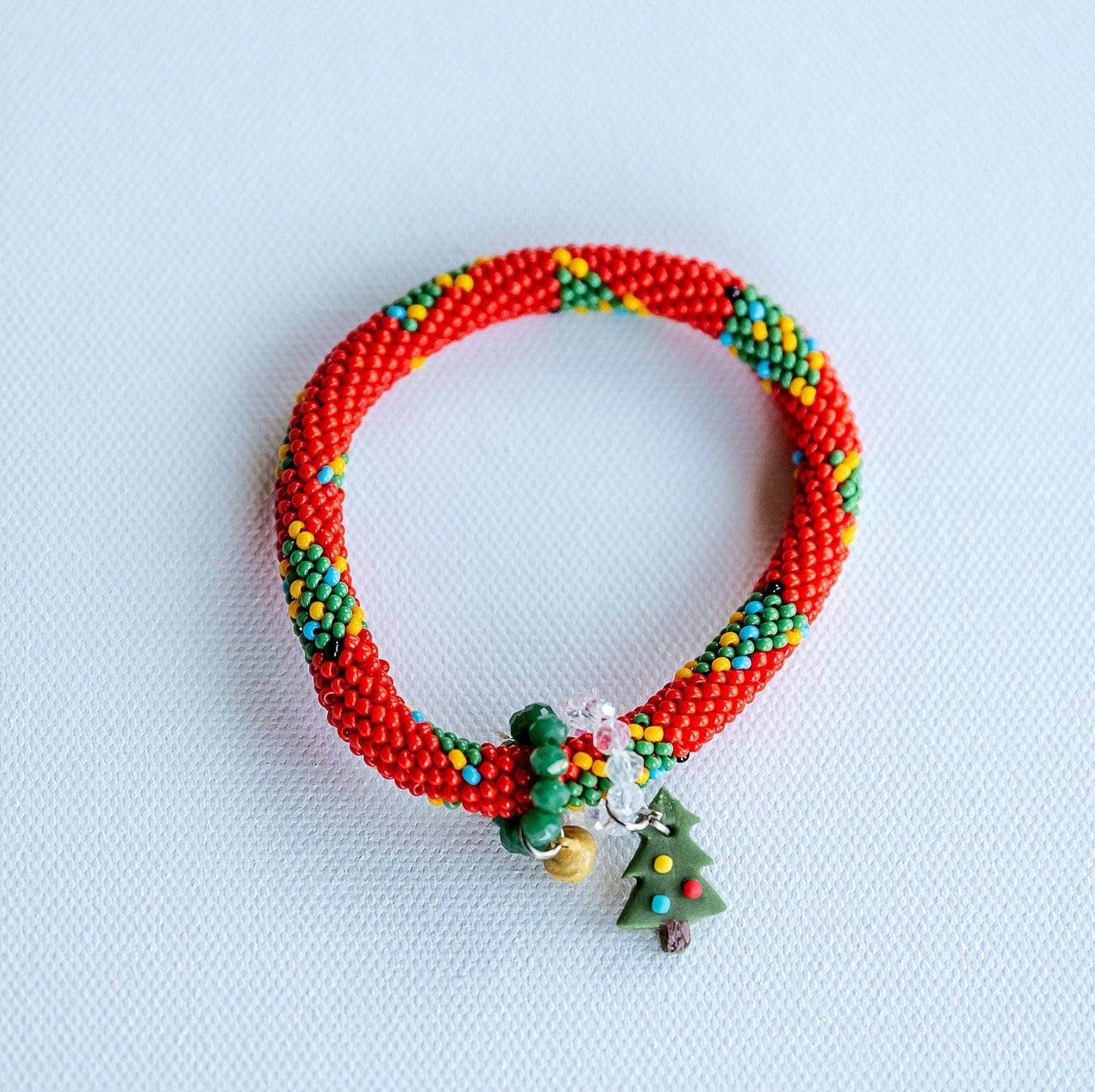 Christmas Stacking Bracelets - Hemsin Atelier