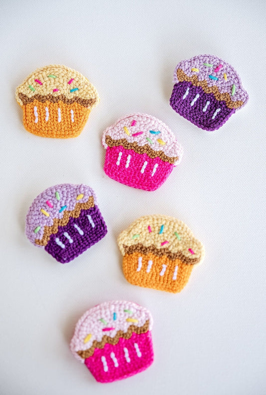 Cupcake Brooch Pin - Hemsin Atelier