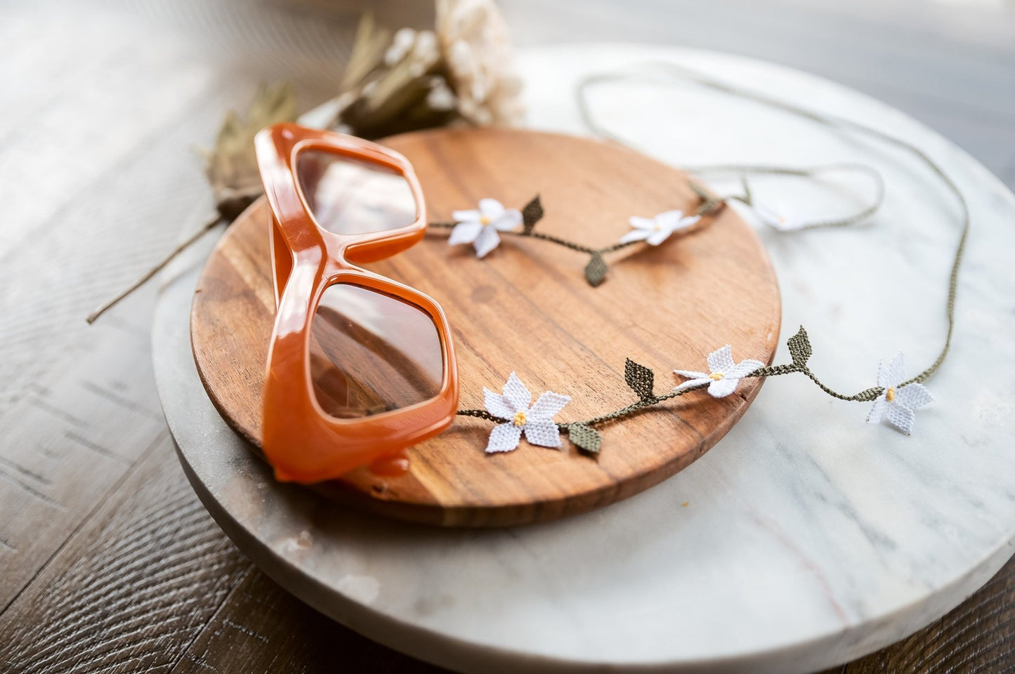 Daisy Eyeglass Chain - Hemsin Atelier