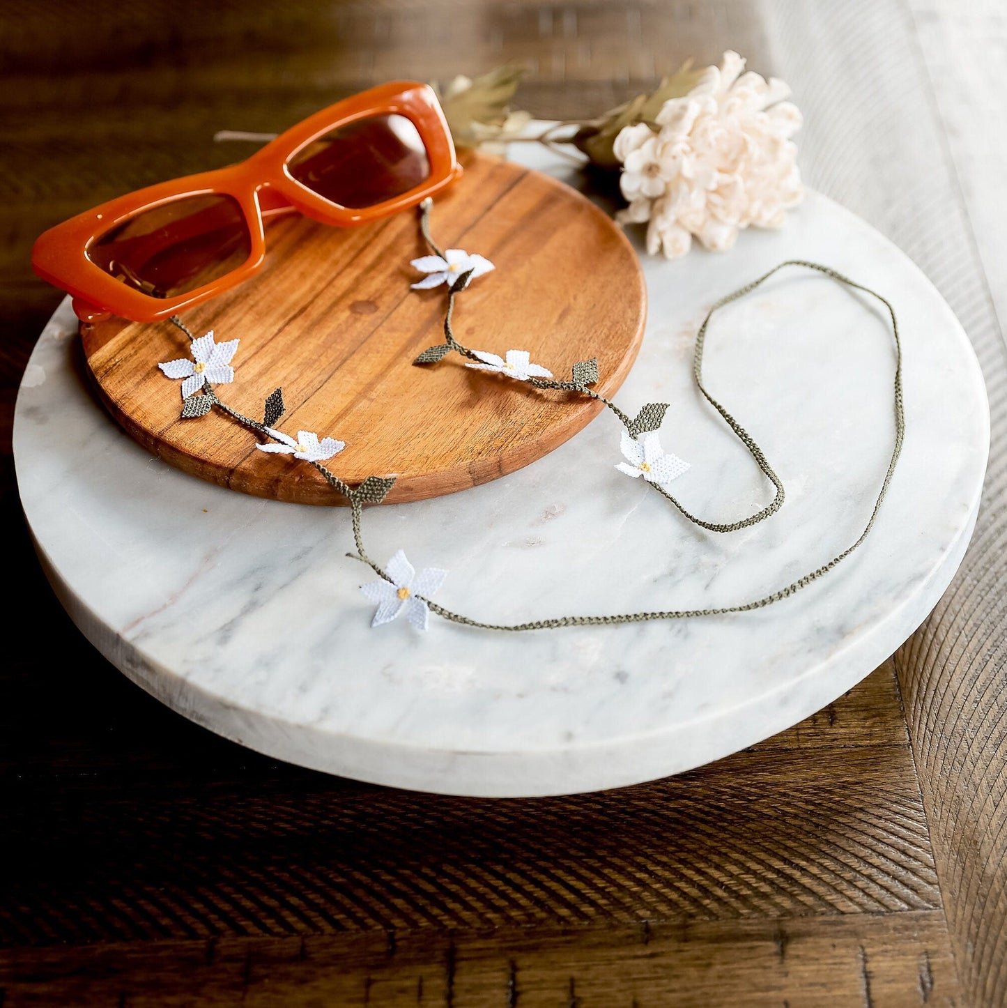 Daisy Eyeglass Chain - Hemsin Atelier