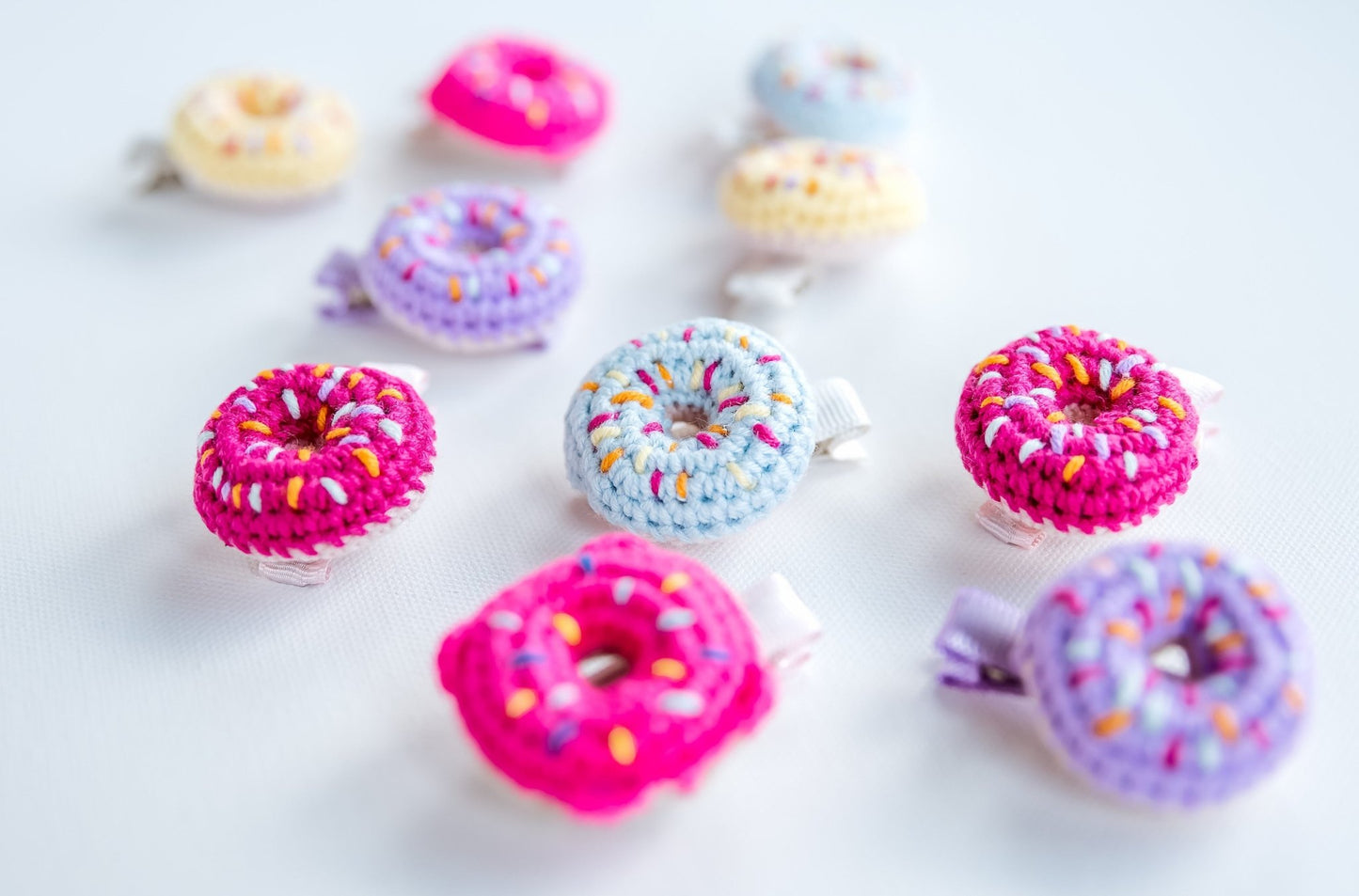 Donut Hair Clips - Hemsin Atelier