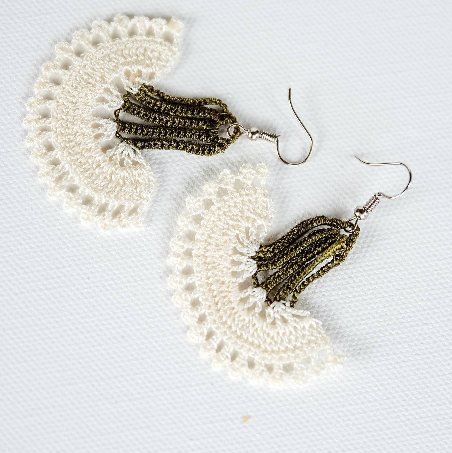 Floral Crochet Earrings - Hemsin Atelier