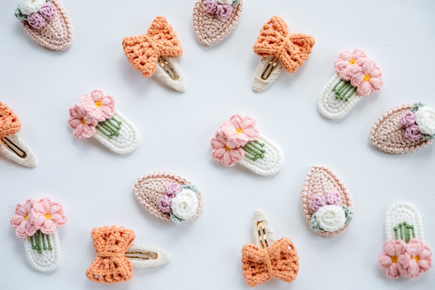 Floral Hair Clips - Hemsin Atelier