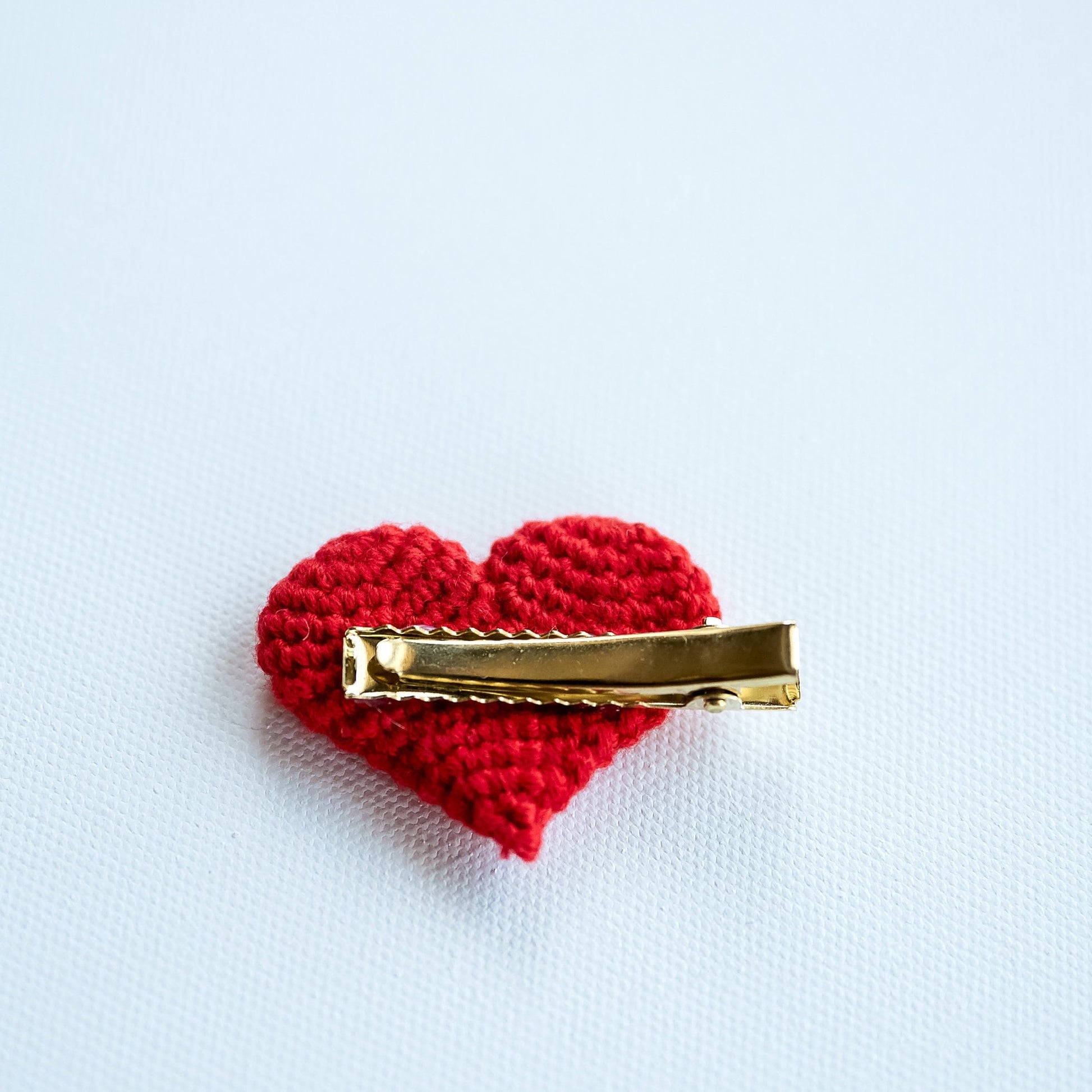 Heart Shaped Hair Clips - Hemsin Atelier