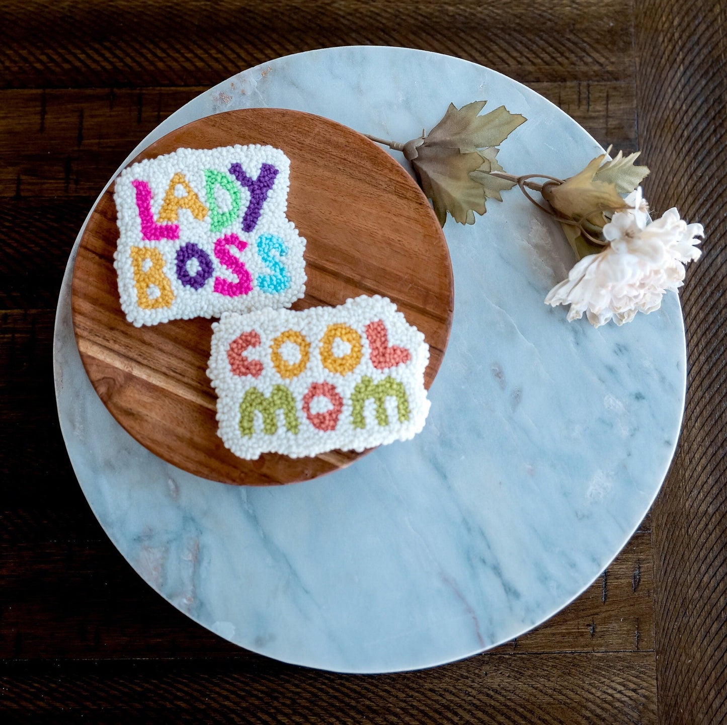 Lady Boss and Cool Mom Hair Clips - Hemsin Atelier