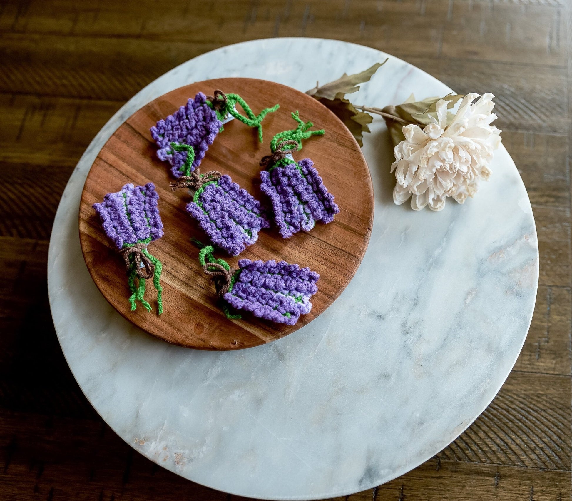 lavender flower hair clip Lavender Hair Clips