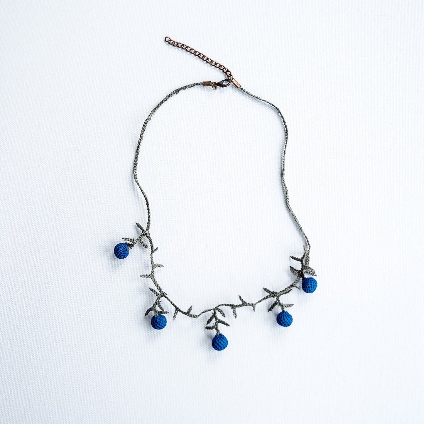 Minimal Crochet Necklace - Hemsin Atelier