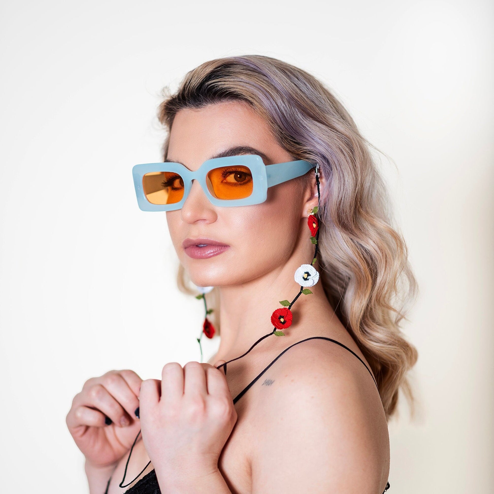 Poppy Eyeglass Chain - Hemsin Atelier