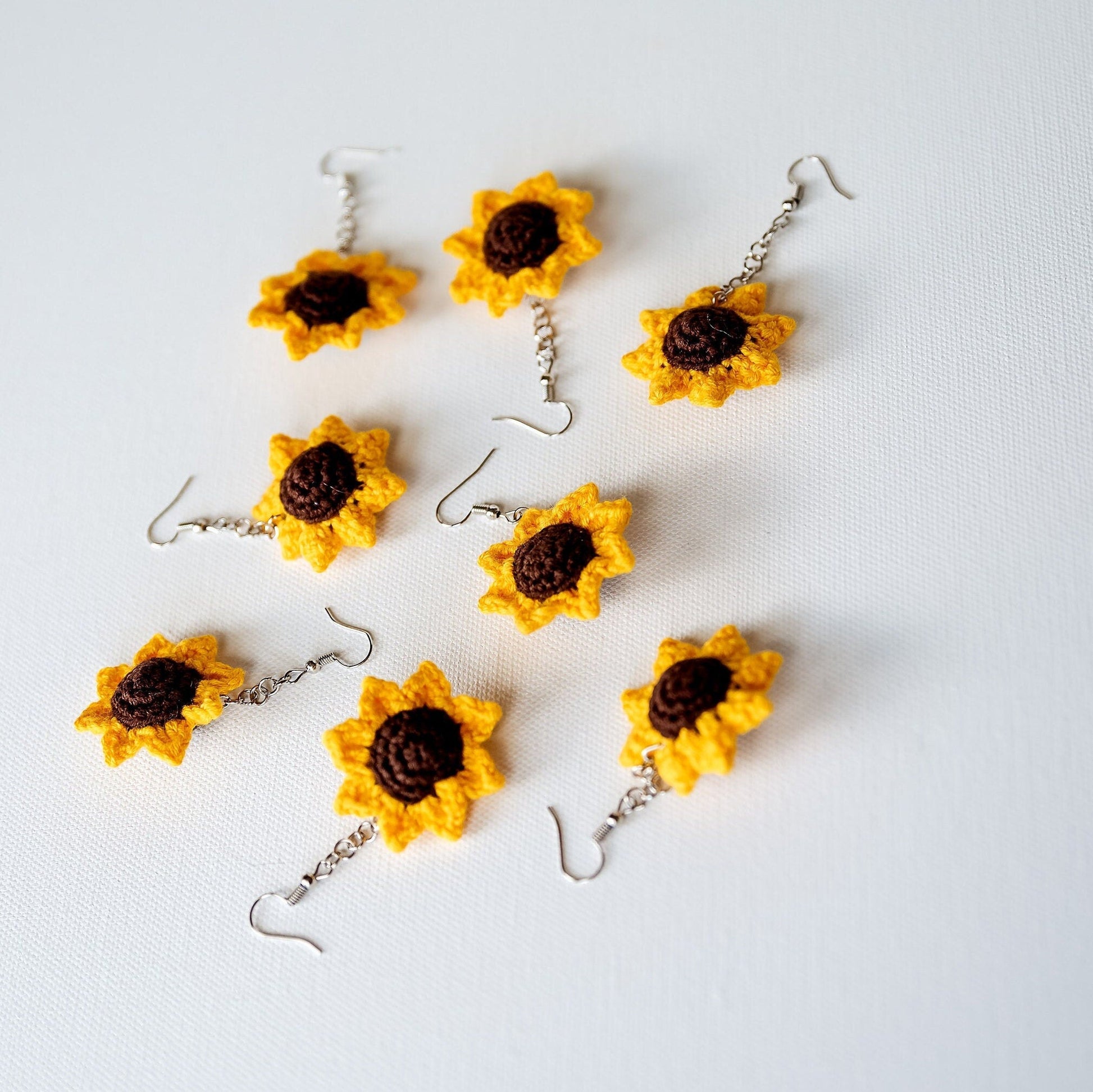 Sunflower Earrings - Hemsin Atelier